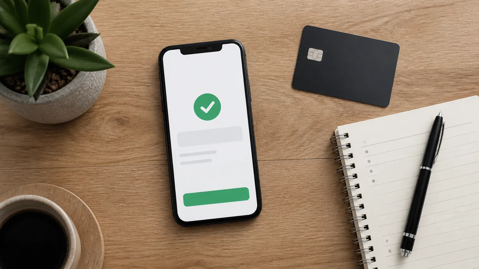Planejamento e organização para contratar dinheiro via Pix usando cartão.