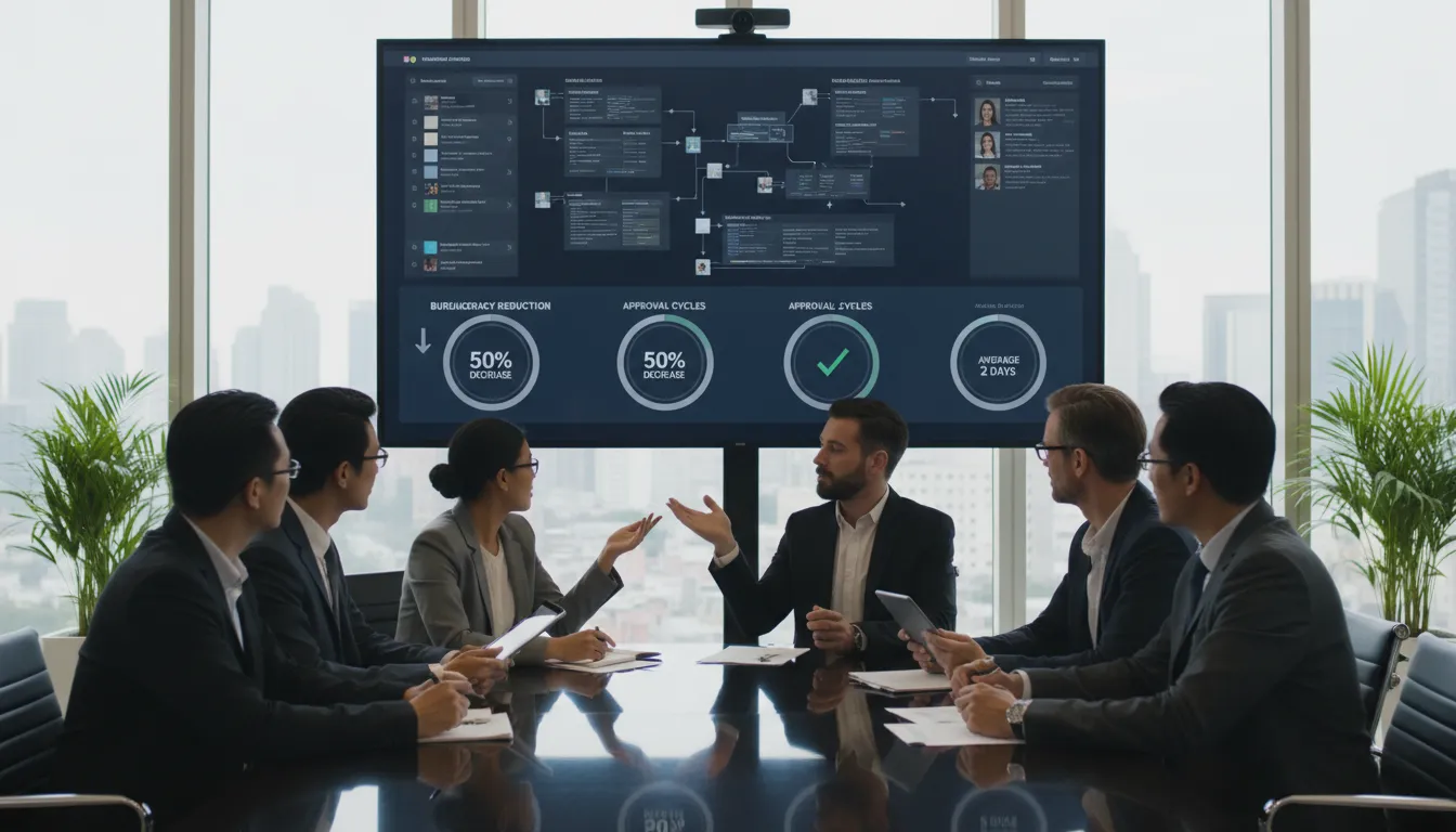 Assinatura eletrônica de contrato em tablet com destaque para segurança e praticidade