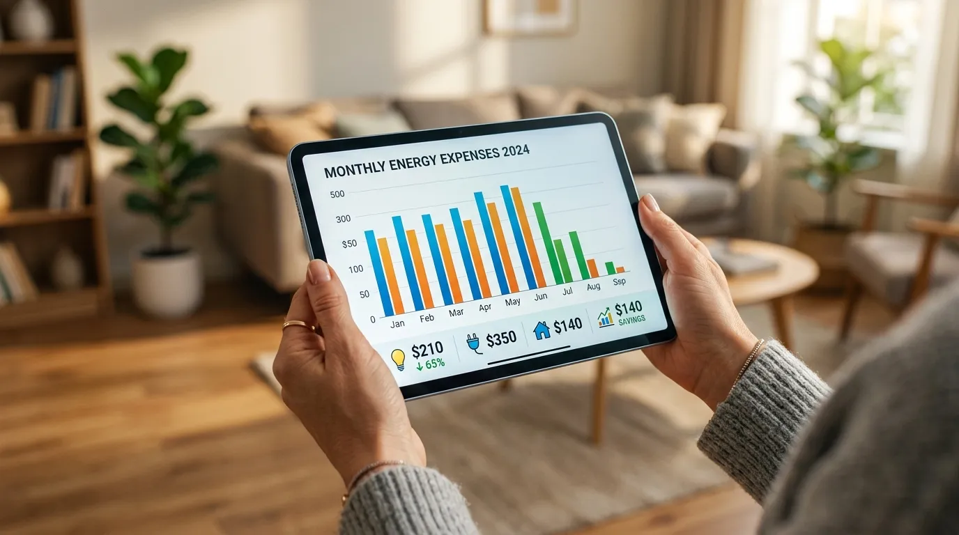 Grafico de reducao de custos para avaliar se energia solar por assinatura vale a pena em residencias.