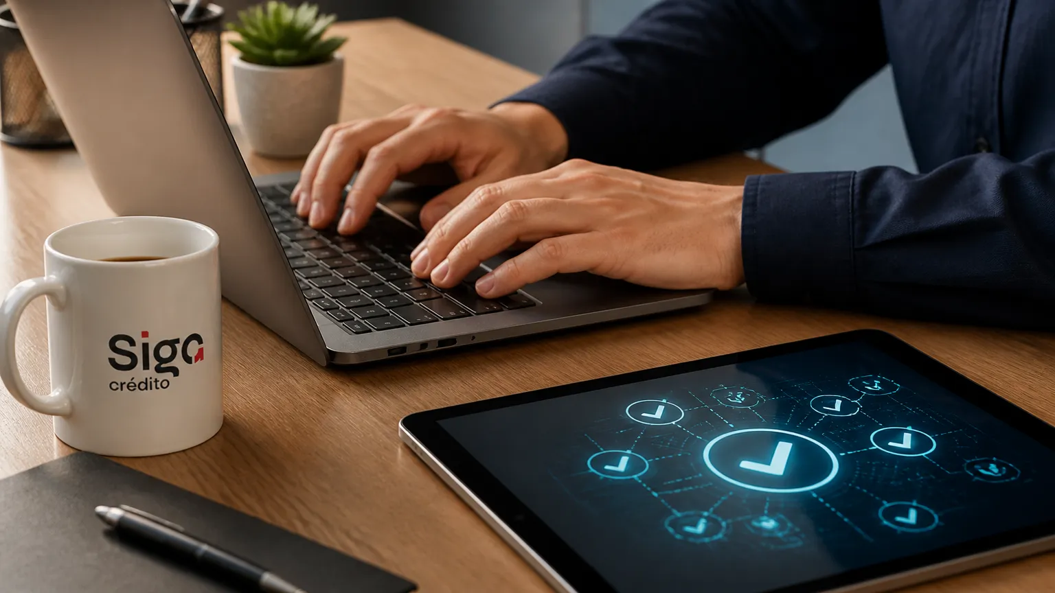 Validação digital segura integrada a sistema Dataprev empréstimo consignado CLT.