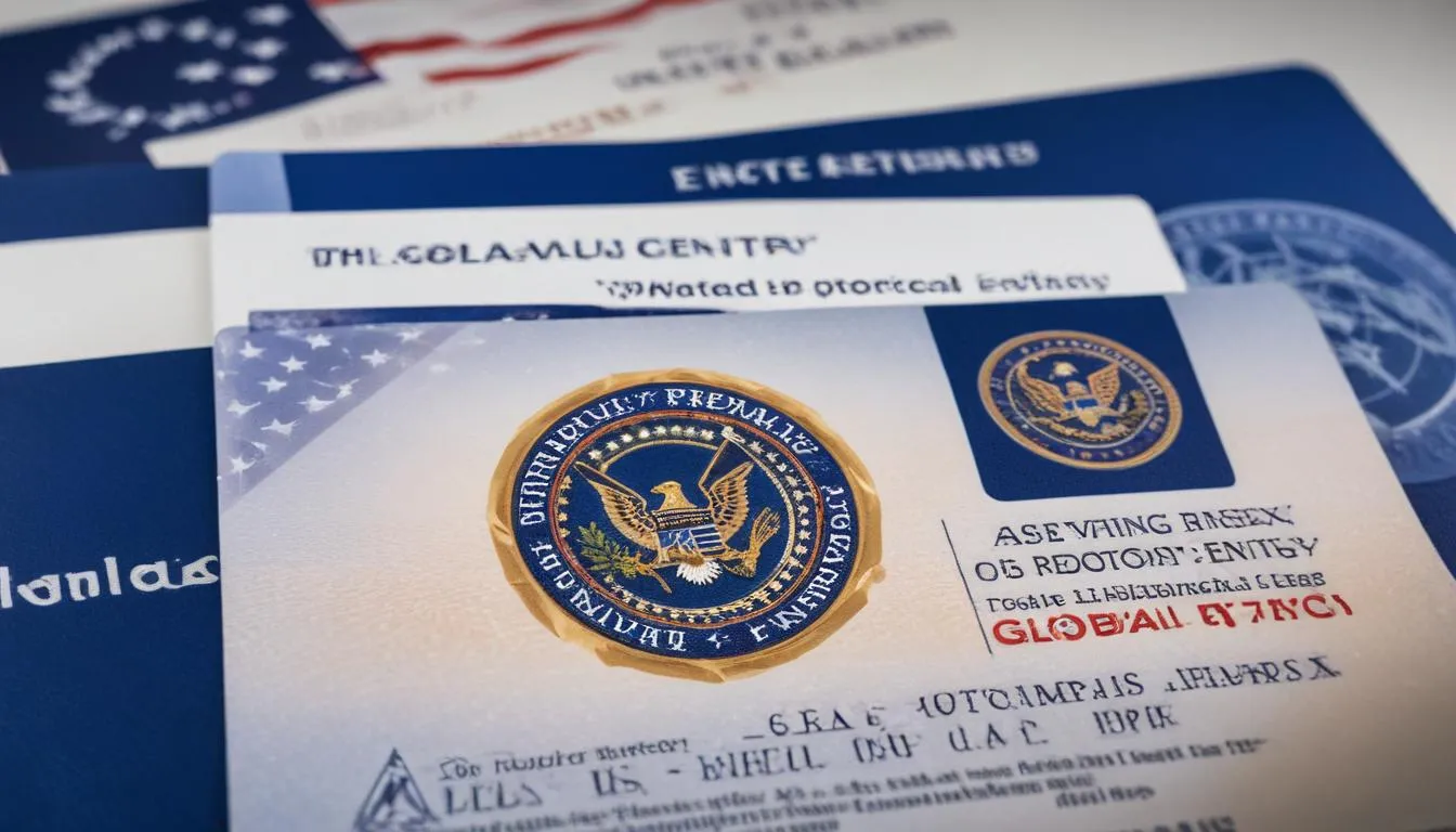 Ilustração da seção: Benefits of the Global Entry Program