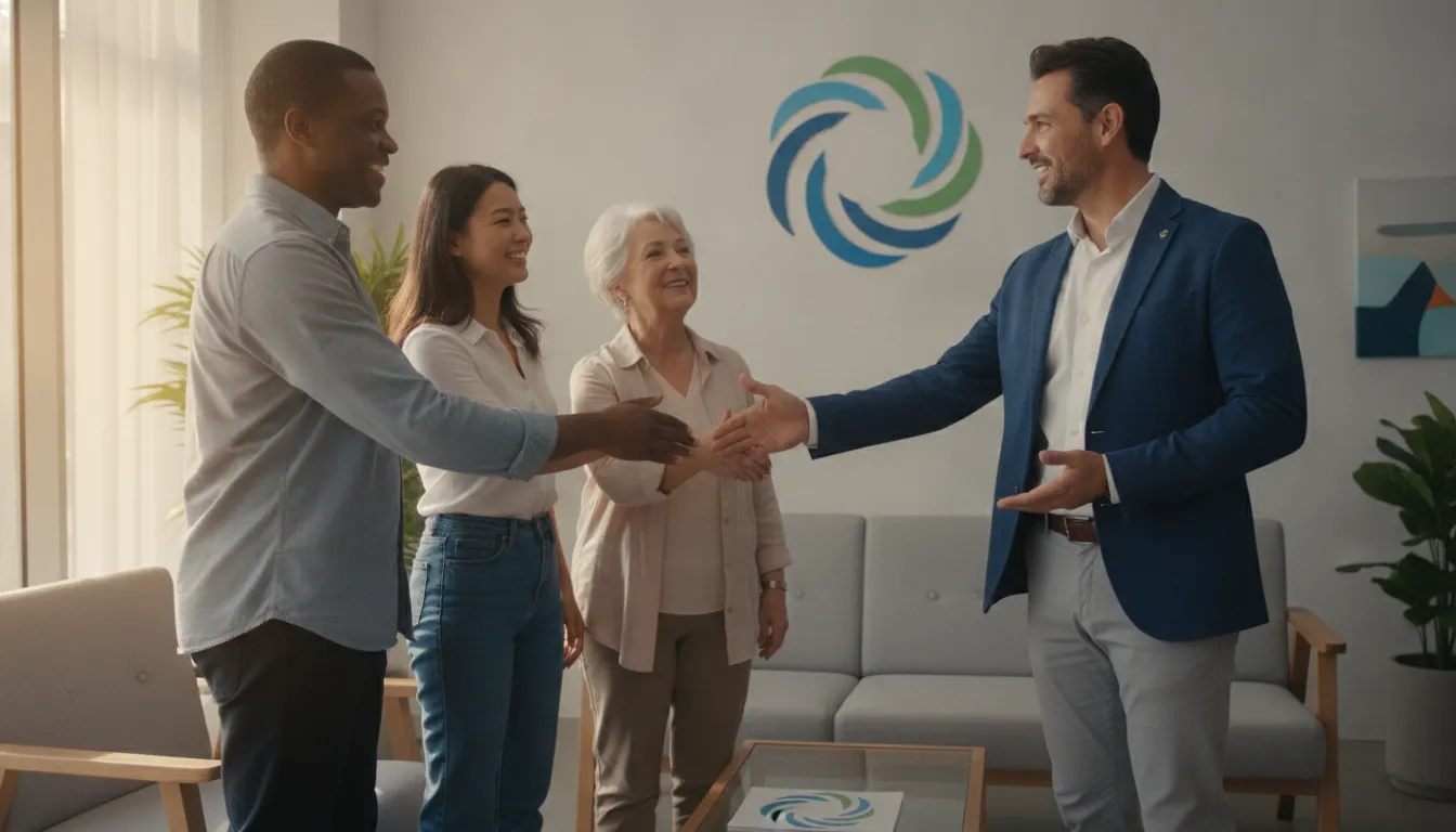 Clientes satisfeitos recebem suporte especializado Financia Tudo, aumentando receita correspondente bancário.