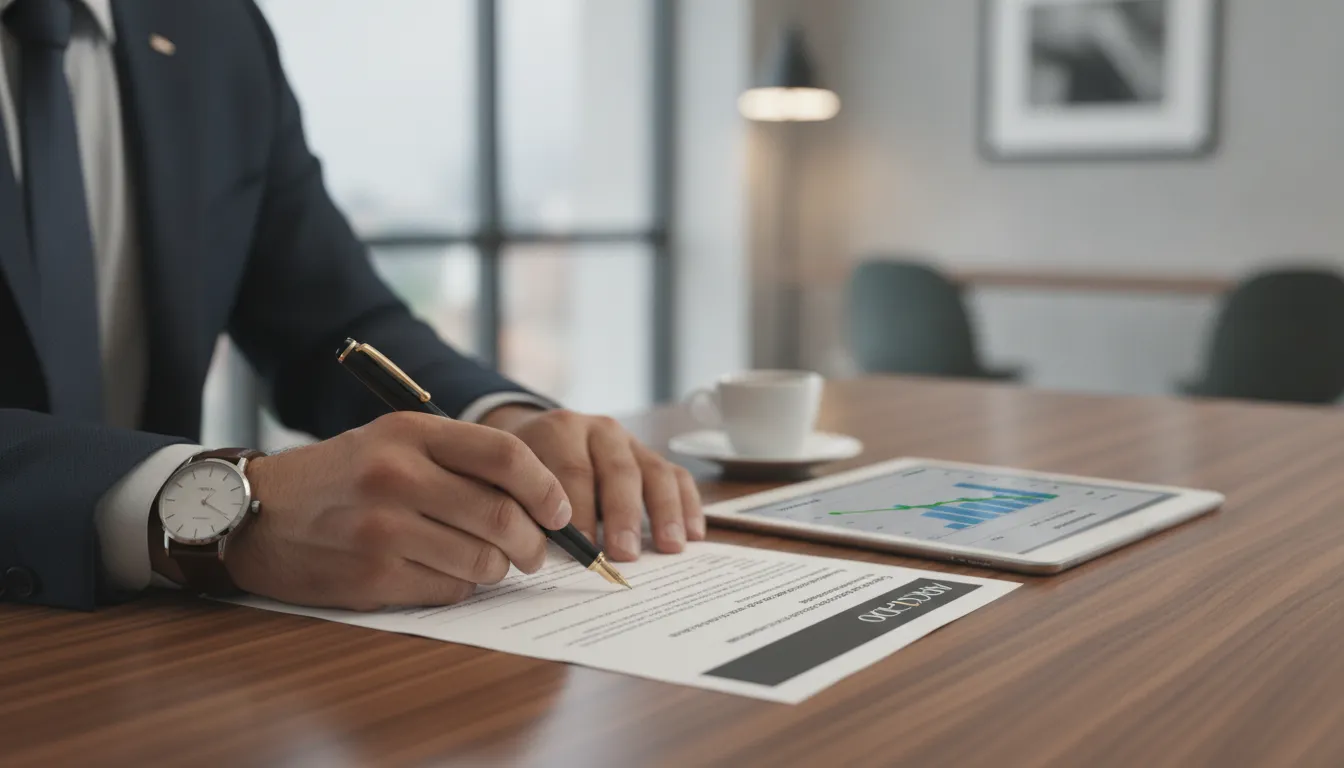Investimento imobiliário Balneário Camboriú: assinando contrato SCP ARI com garantia de 200% em apartamentos.