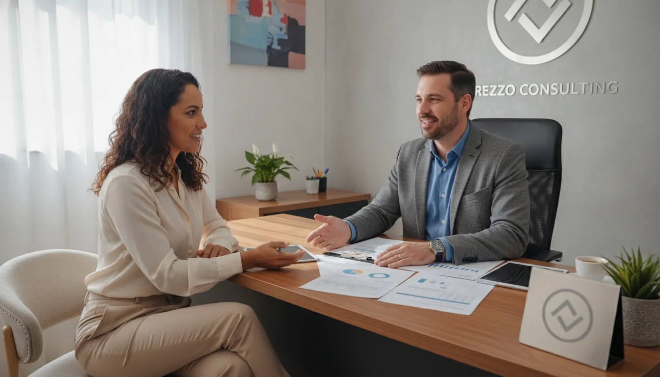 Consultor da Prezzo Consulting auxiliando cliente sobre implicações fiscais da dupla cidadania americana e brasileira.