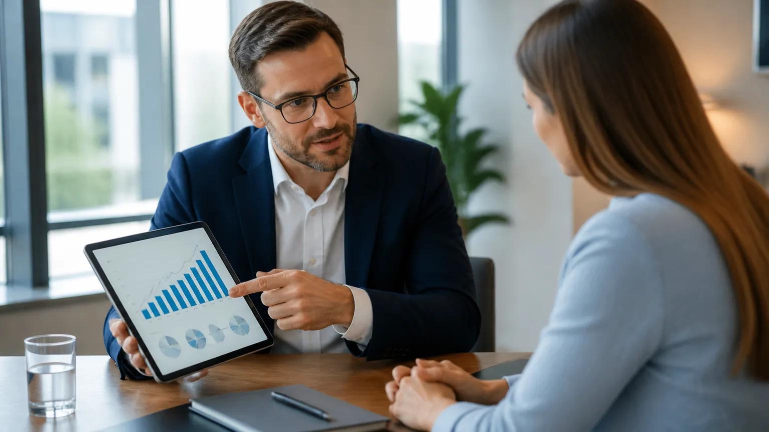 Consultoria financeira especializada orientando sobre empréstimo no cartão para negativado com segurança.