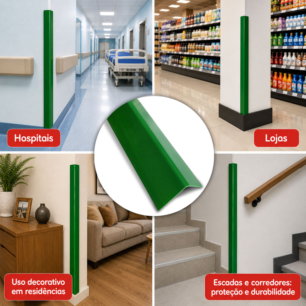 Instalacao cantoneira pvc proteção e acabamento