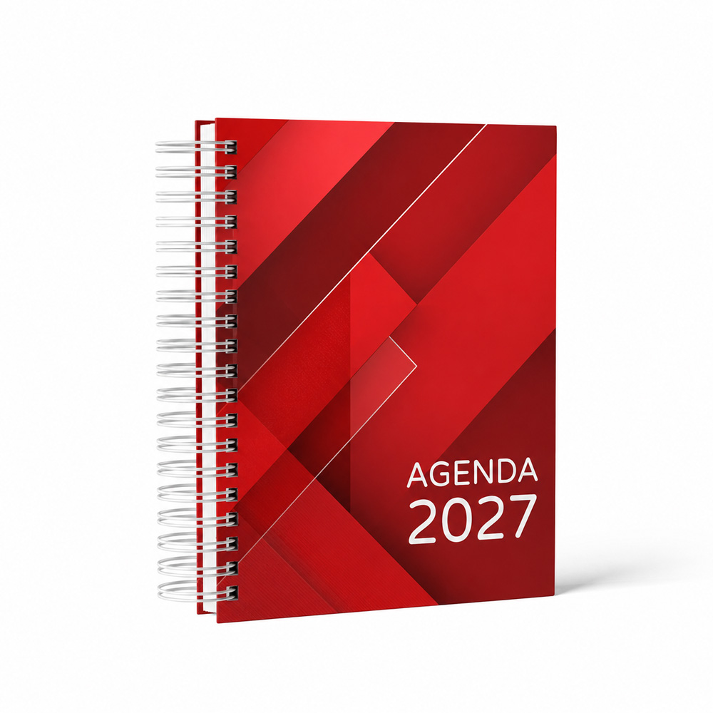Agenda personalizada 2027 brinde corporativo