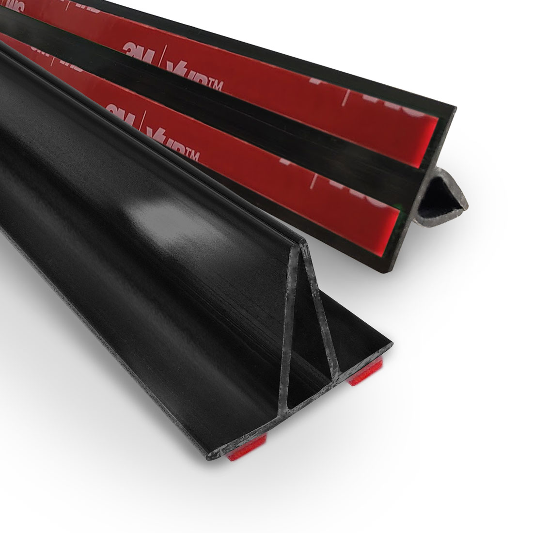 perfil plastico para fixacao placas sinalizacao-comunicacao-visual